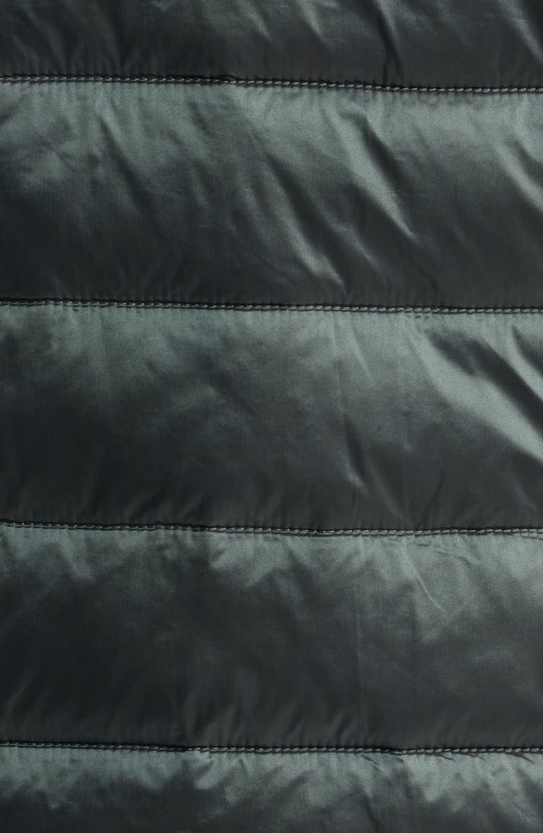 Scott Barber Metallic Ciré Water Resistant Nylon Puffer Vest, Alternate, color,