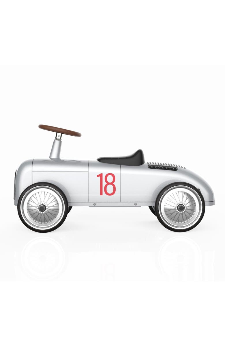 Baghera Roadster Audi Ride-On, Main, color, Glossy Metallic Silver
