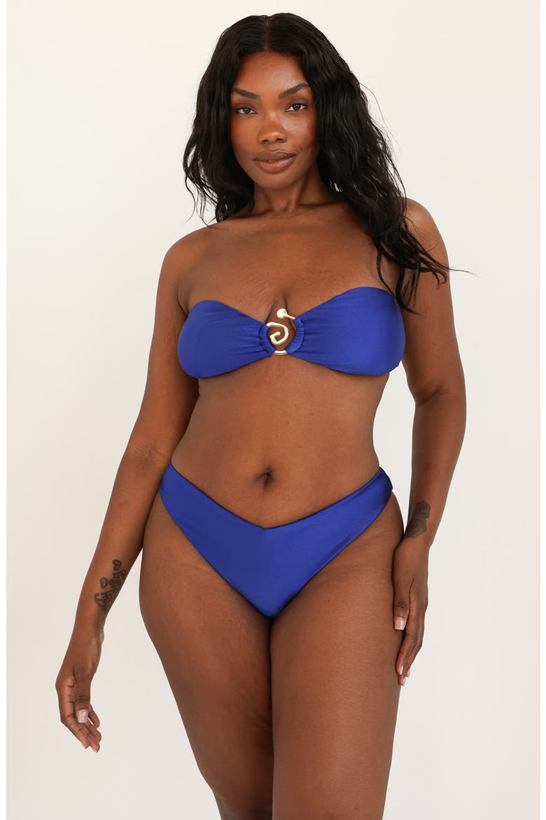 Polo Super Cheeky Bikini Bottom, Alternate, color, Marina Shimmer