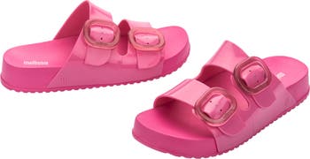 Cozy Buckle Slide Sandal
