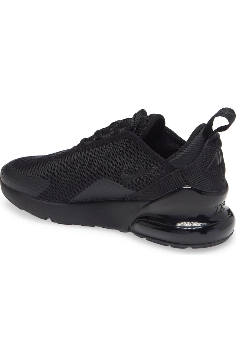 Nike Kids' Air Max 270 Sneaker, Alternate, color, 006 Black/Black