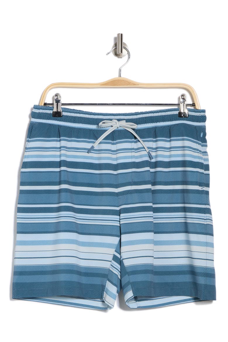 Shorelite Performance Swim Trunks, Alternate, color, ICY WATERS OMBRE
