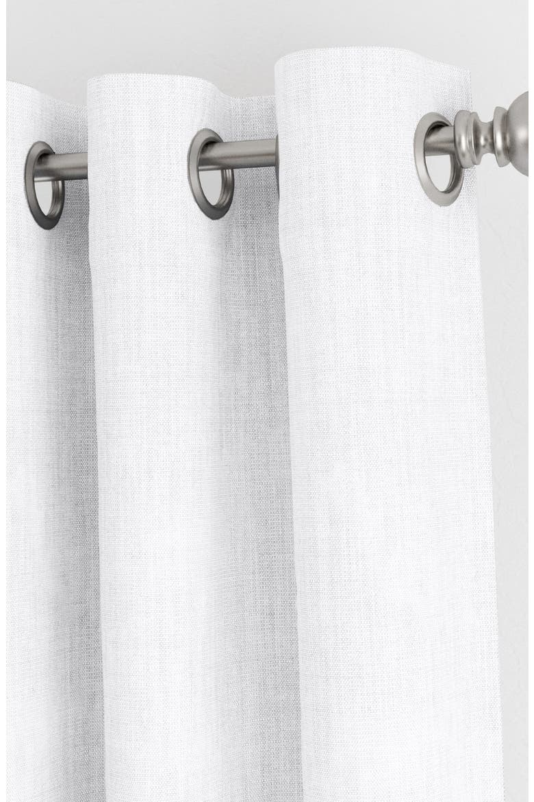 Set of 2 Blackout Curtain Panels, Alternate, color, WHITE