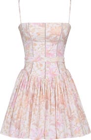 HOUSE OF CB Ysabella Stretch Cotton Minidress