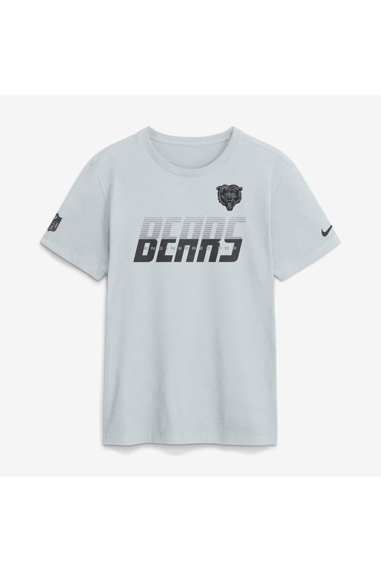 Men's Nike Gray Chicago Bears Sideline Dri-FIT T-Shirt, Main, color, Gray