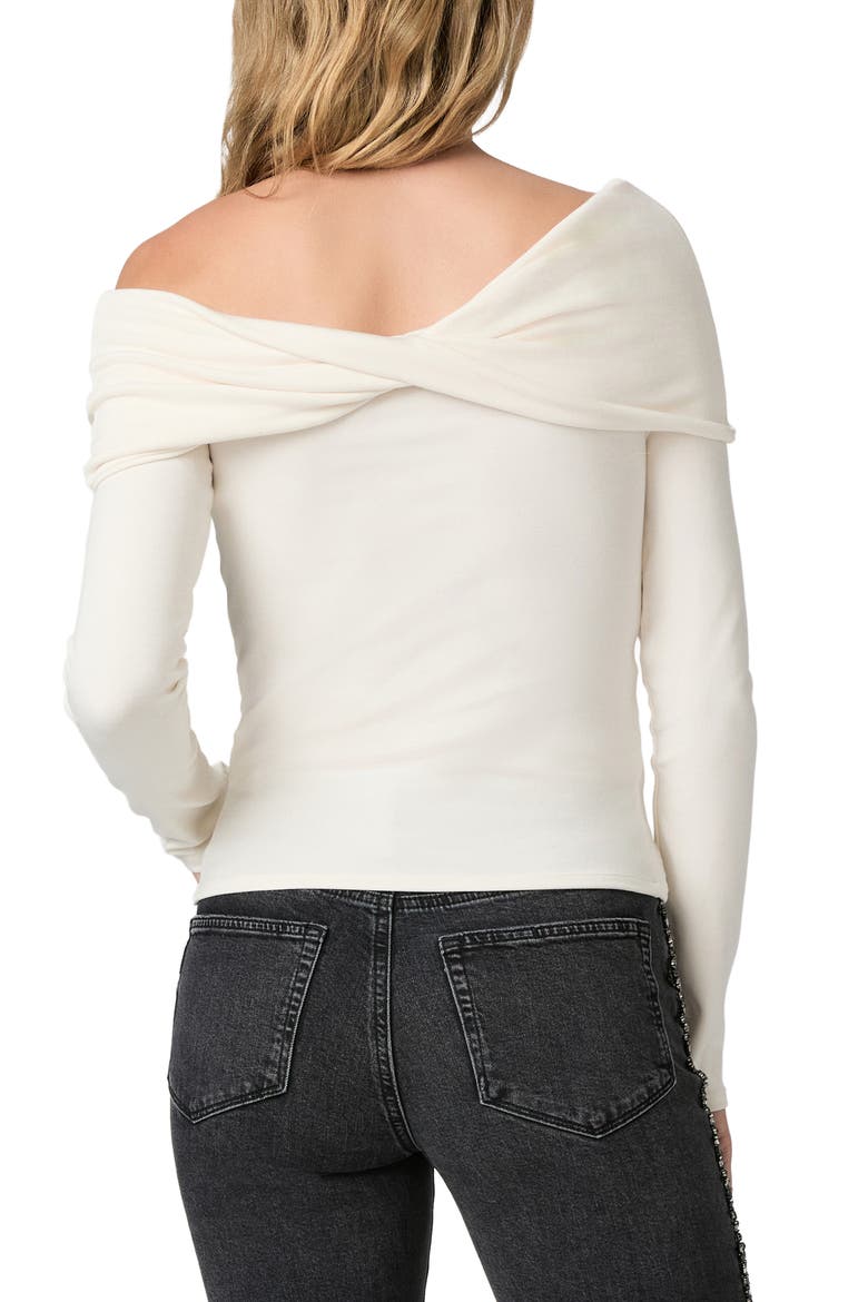 Aaliyah Off the Shoulder Top, Alternate, color, IVORY