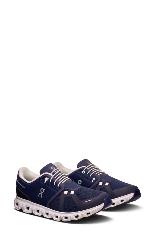 On Cloud 6 Running Sneaker In Midnight/white