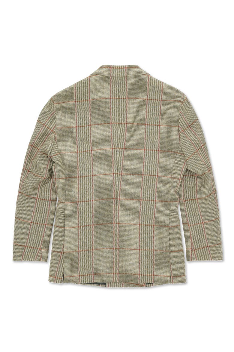 Shetland Double-Breasted Jacket, Alternate, color, Multicolor