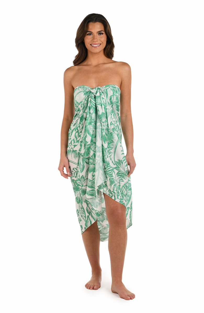 La Blanca Batiki Cover-Up Pareo, Alternate, color, 