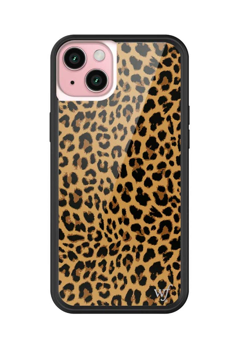 Meow | Brown iPhone Case, Alternate, color, Brown