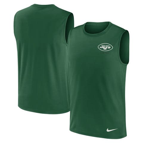 Men's Nike Green New York Jets Muscle Tank Top