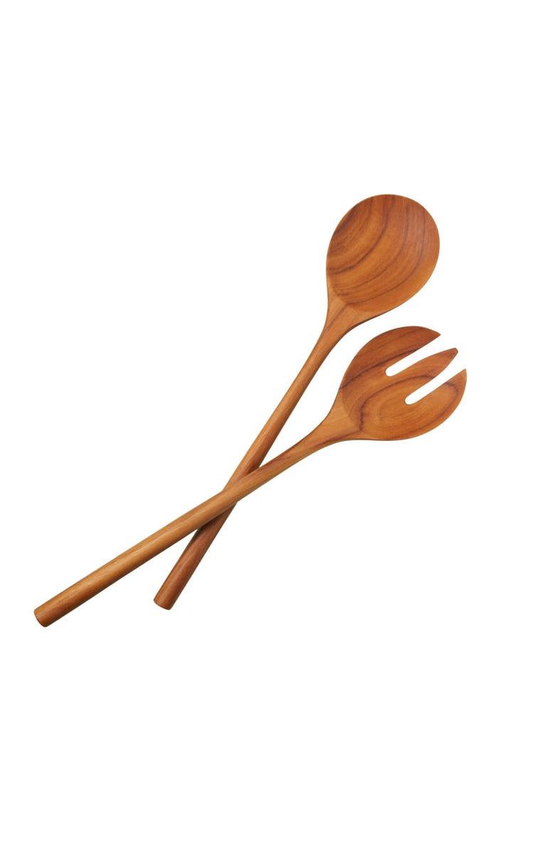 Be Home Teak Oversized Serving Set, Main, color, Teak
