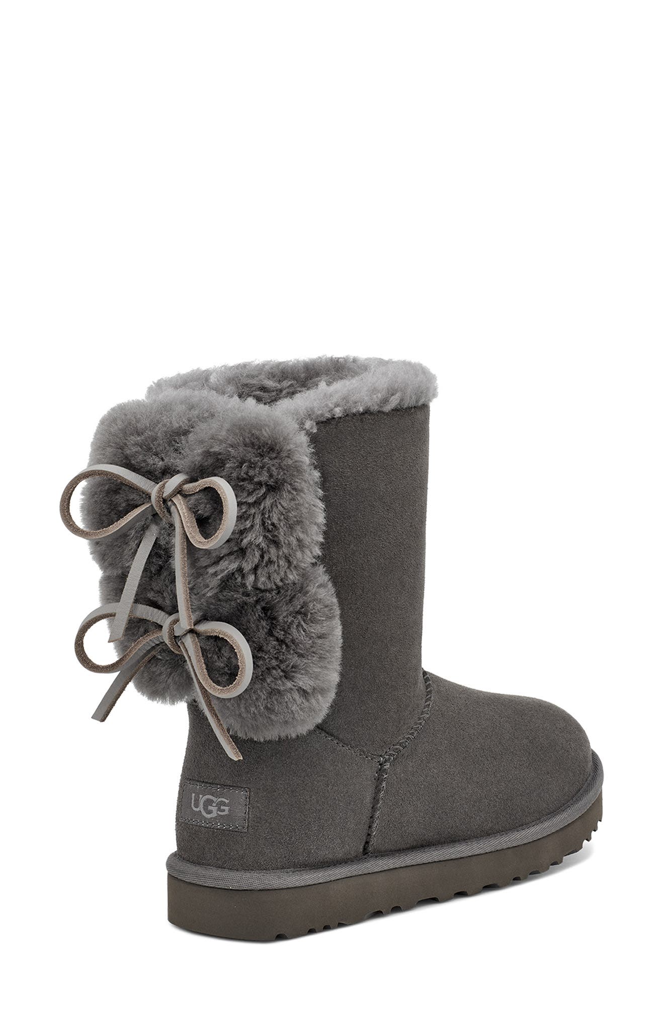 UGG<sup>®</sup> Classic Double Bow Boot, Alternate, color, 