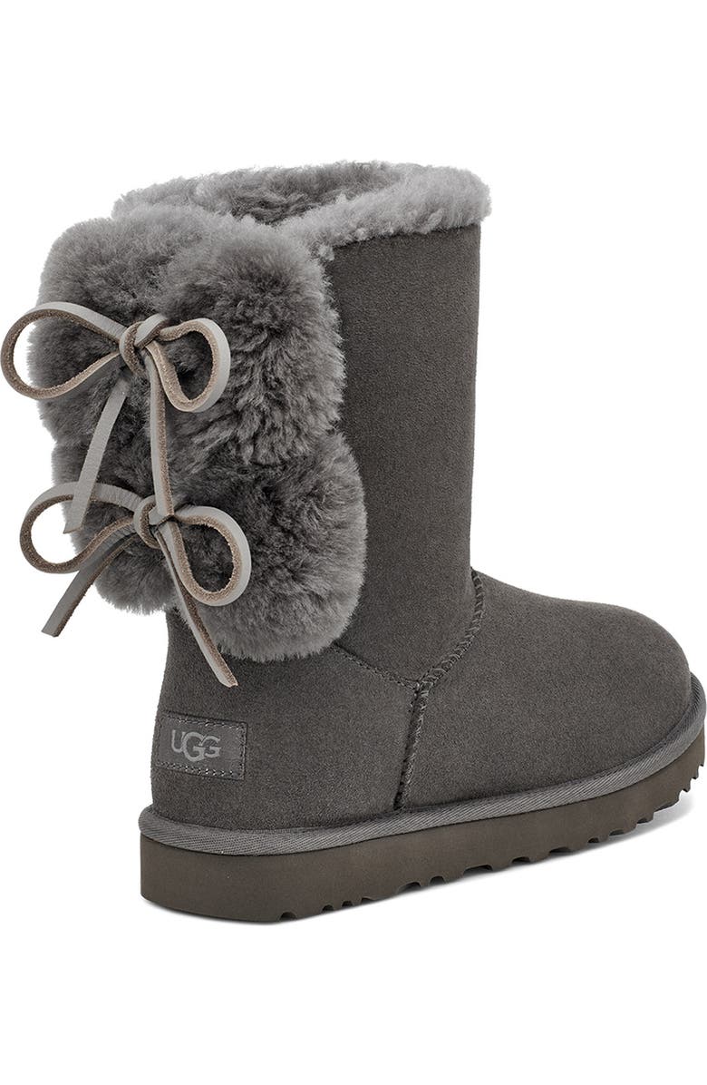 UGG<sup>®</sup> Classic Double Bow Boot, Alternate, color,