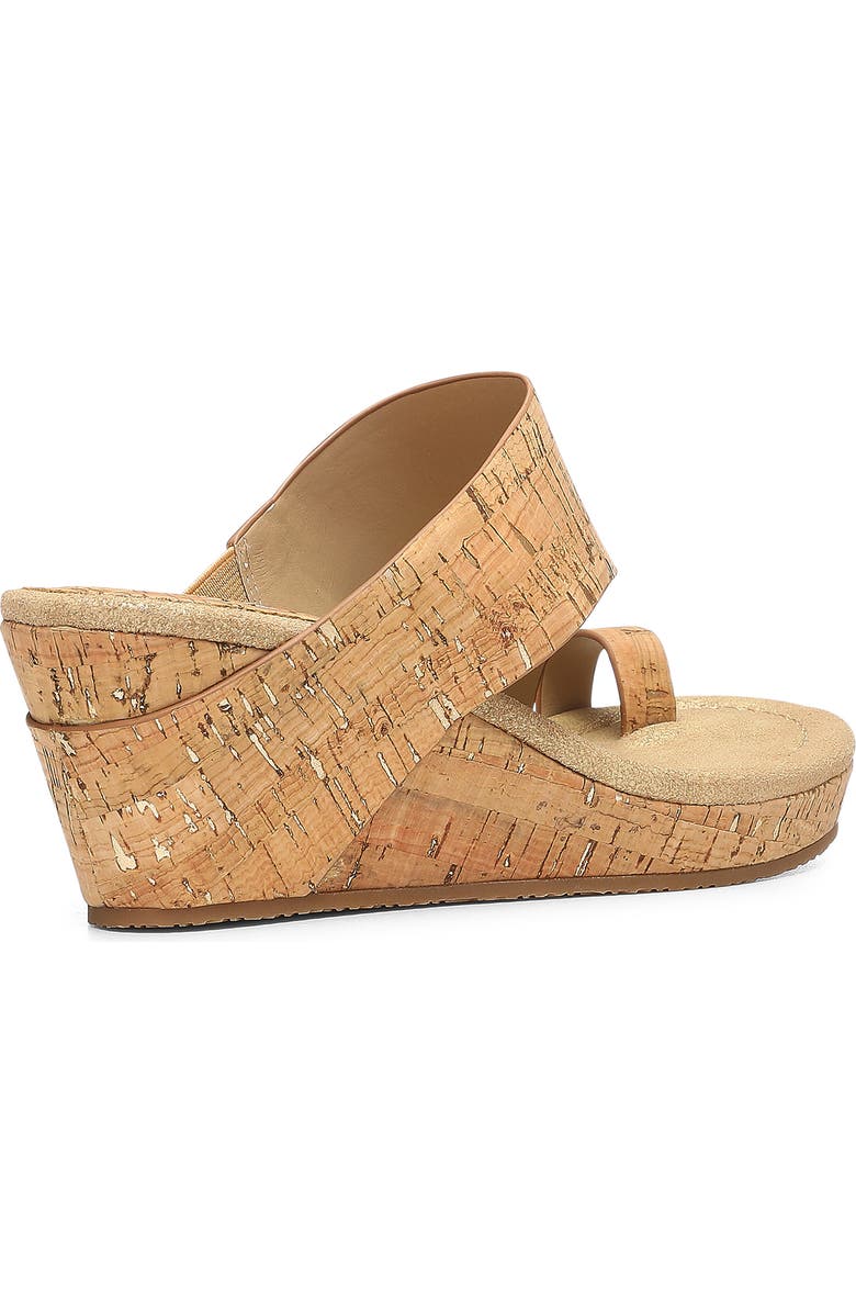 Donald Pliner Gyere Wedge Loop Toe Sandal, Alternate, color, Platino