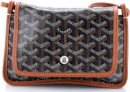 Pre-Owned Goyard Plumet Clutch Wallet Coated Canvas