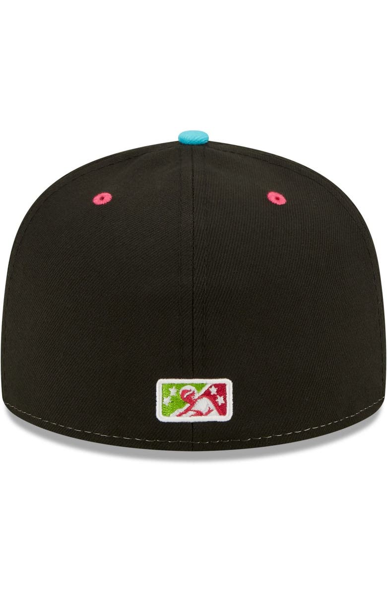 New Era Men's New Era White/Green Alebrijes de Modesto Copa De La Diversion 59FIFTY Fitted Hat, Alternate, color, White