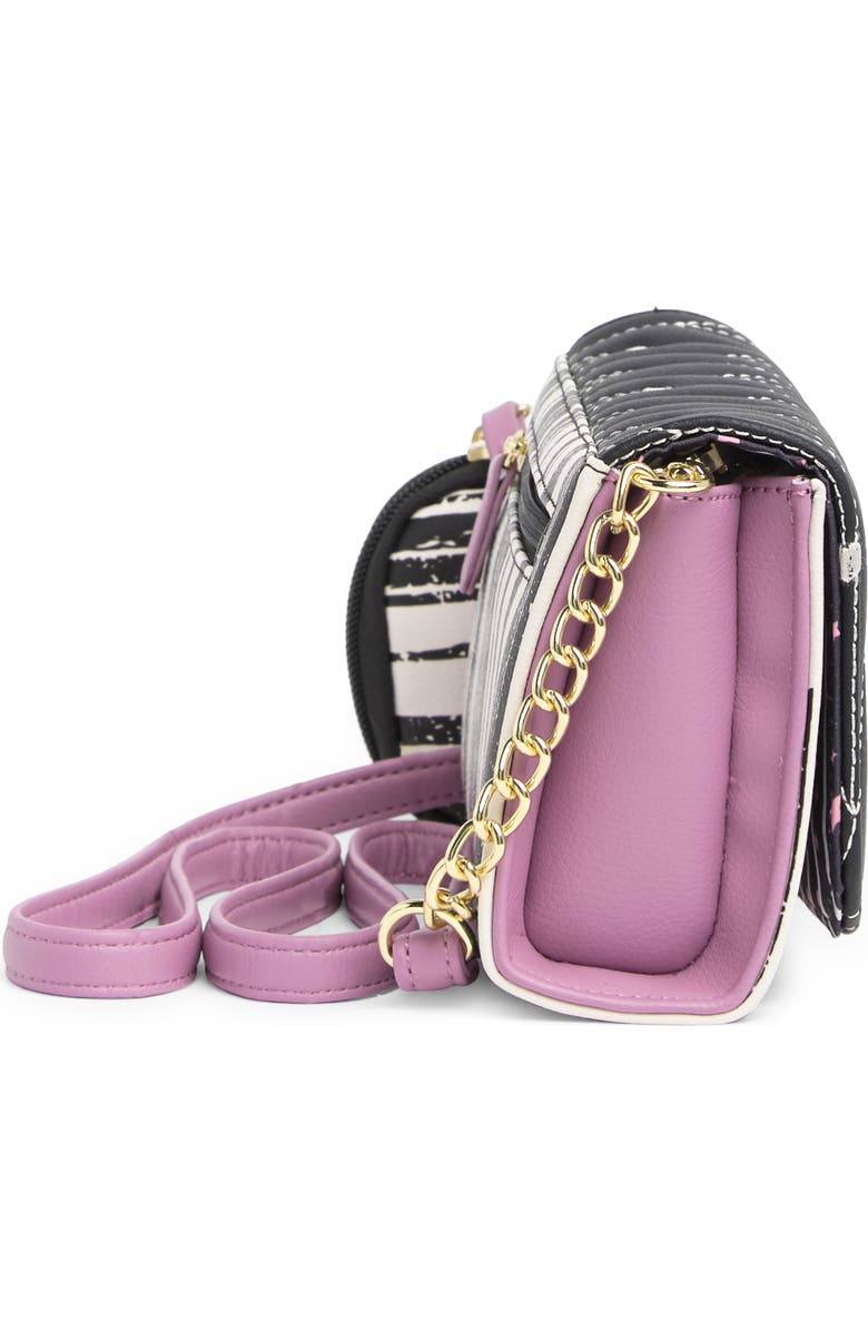 Luv Betsey by Betsey Johnson Heart Quilted Crossbody Bag, Alternate, color,