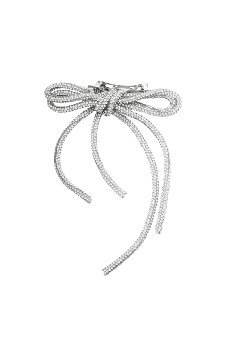 Untamed Petals Park Avenue Bow, Main, color, Silver