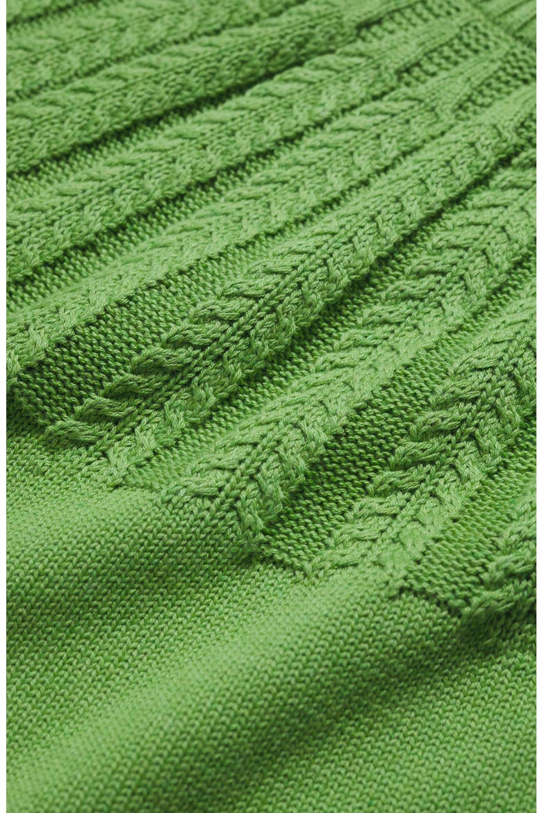 Stone Chat Organic Cotton Sweater, Alternate, color, KNIT MELANGE CLOVER LEAF