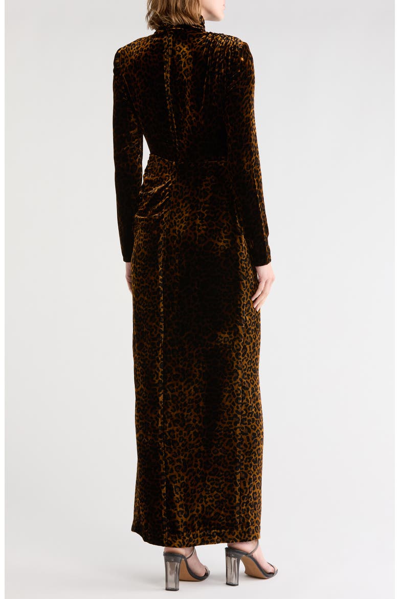 The Levana Dress, Alternate, color, VELVET LEOPARD