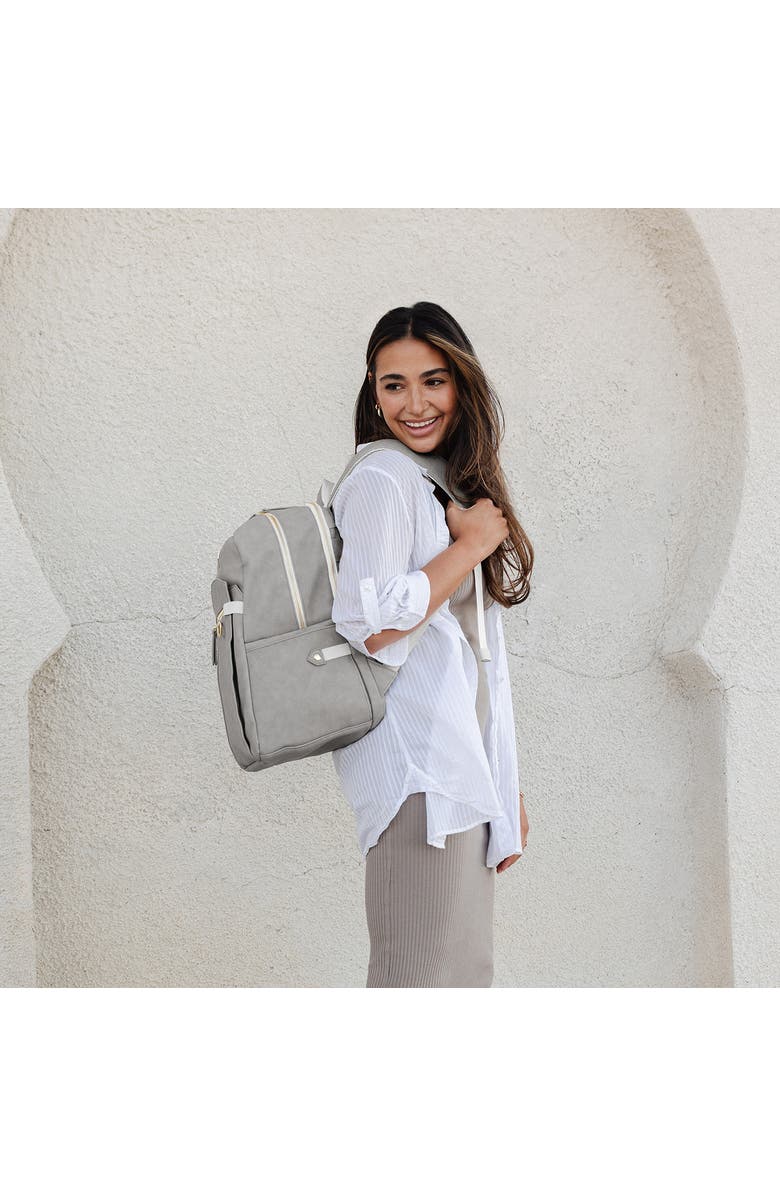 Petunia Pickle Bottom Provisions Breast Pump Backpack, Alternate, color, Grey