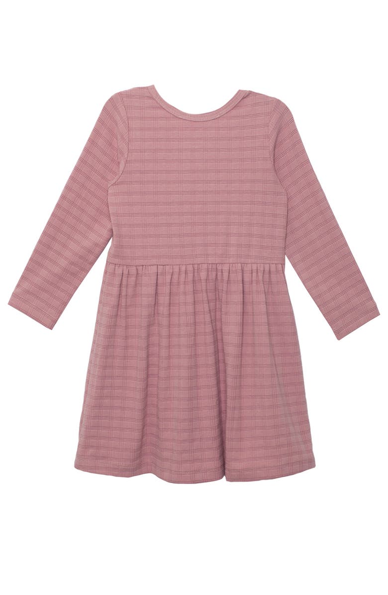 Mabel + Honey Liliana Plaid Dress, Alternate, color, Purple