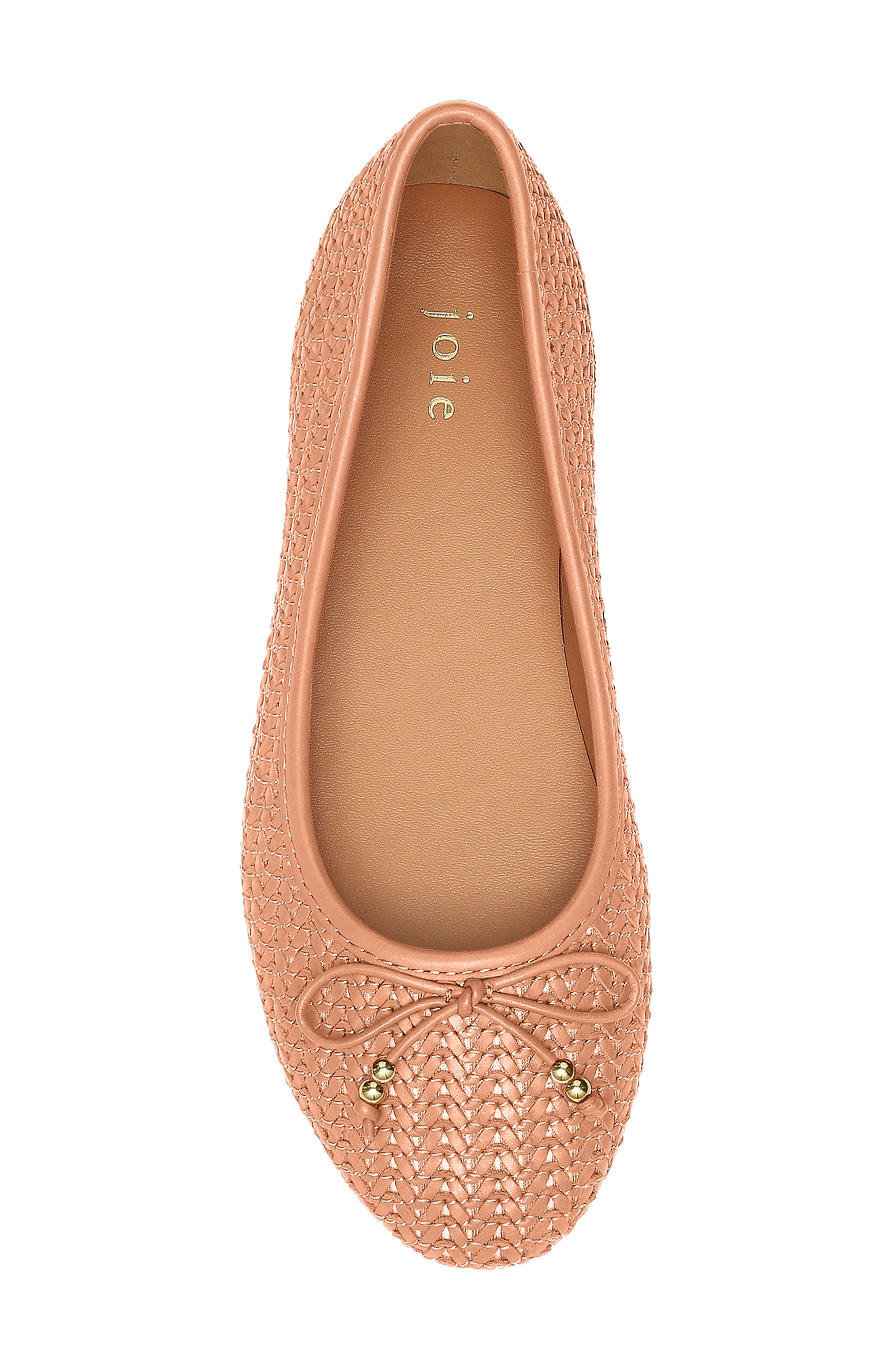 Aimee Ballet Flat, Alternate, color, PALE PINK