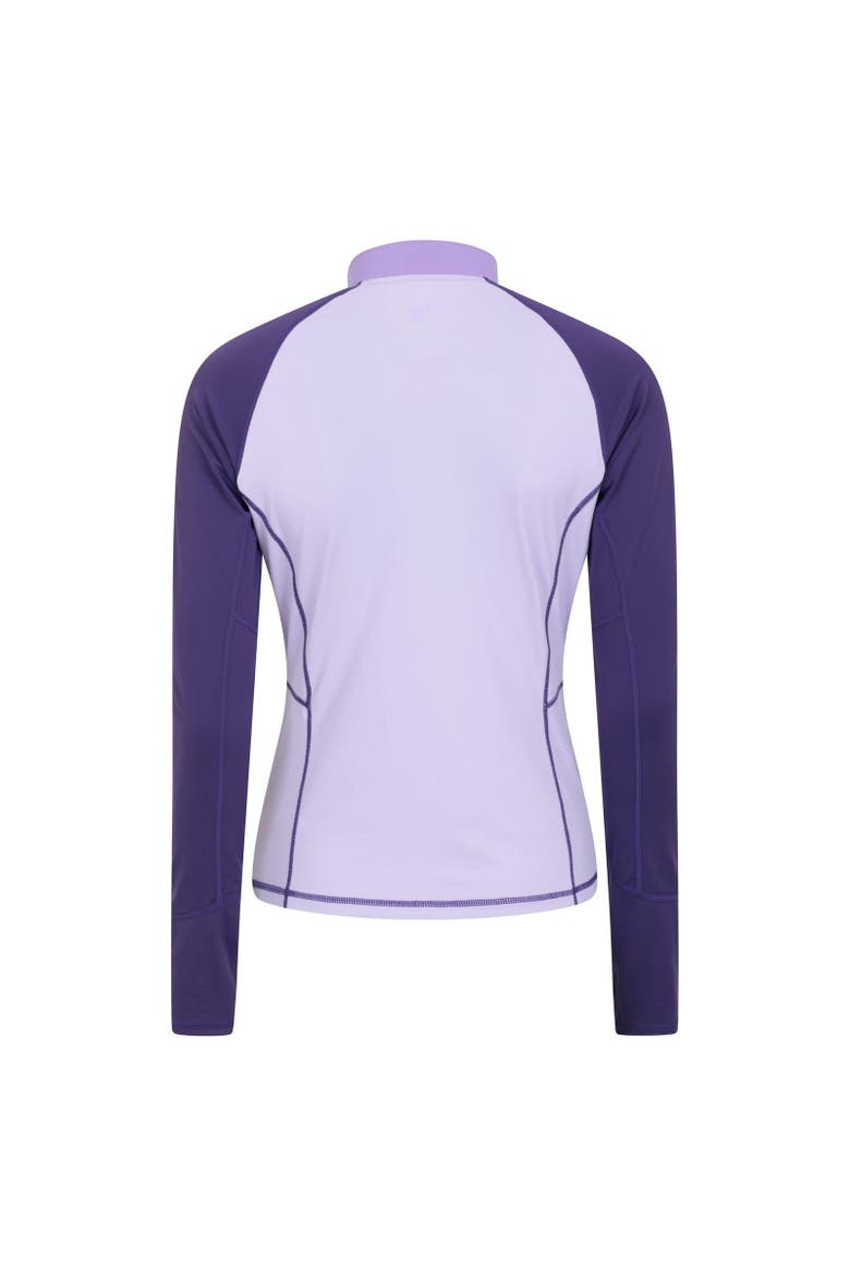 Helston Long-Sleeved Rash Guard, Alternate, color, Purple
