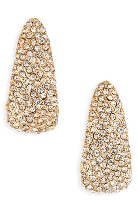 Pavé Drop Earrings