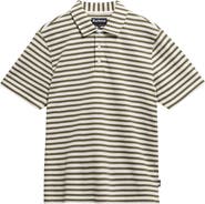 Barbour Farlam Textured Stripe Cotton Polo
