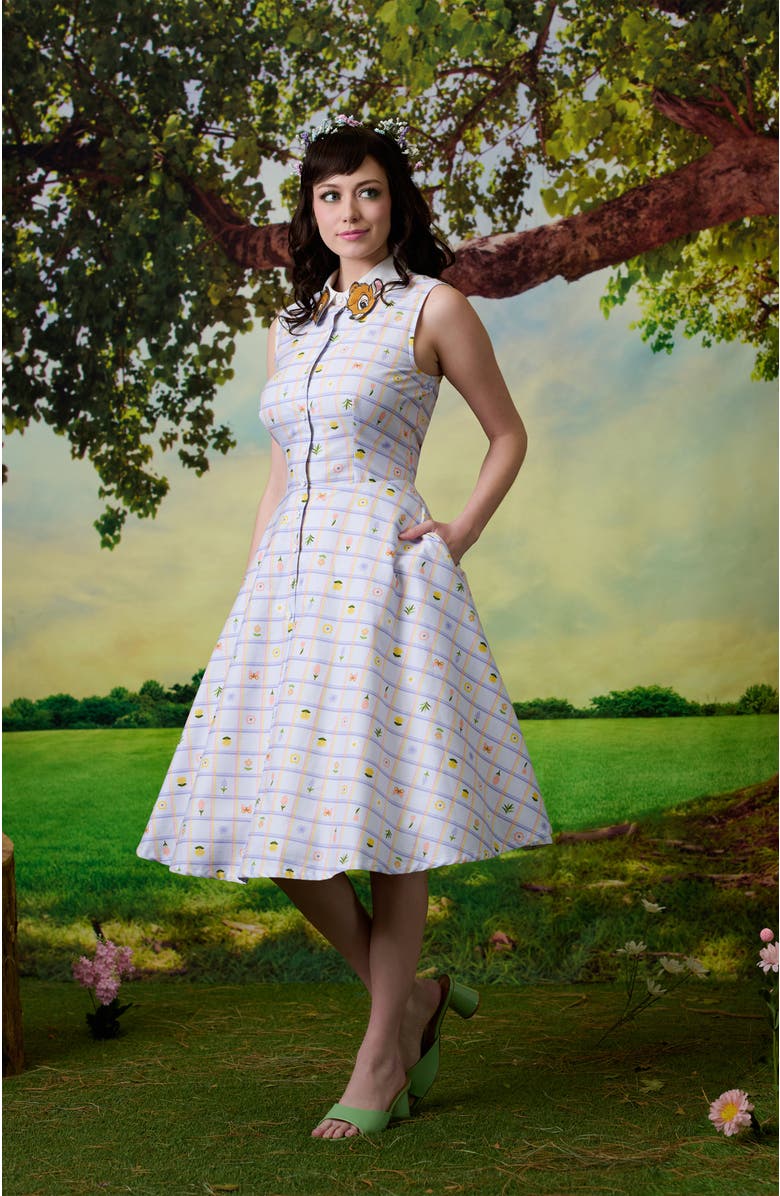 Unique Vintage Sleeveless Darlene Dress, Alternate, color, Lavender