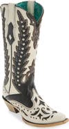 CORRAL Stud & Overlay Western Boot