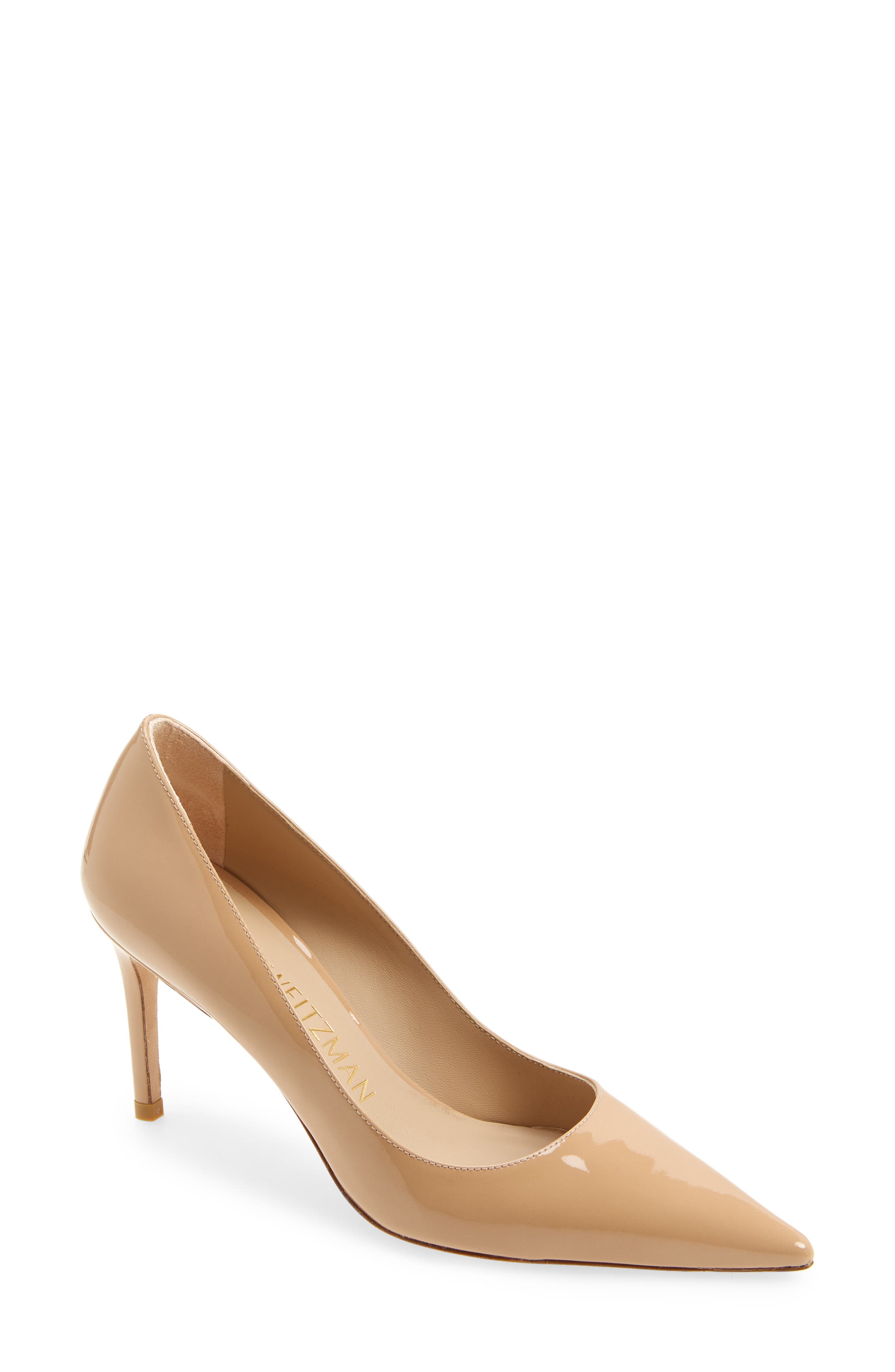 Stuart 85 Stiletto Pump, Main, color, ADOBE