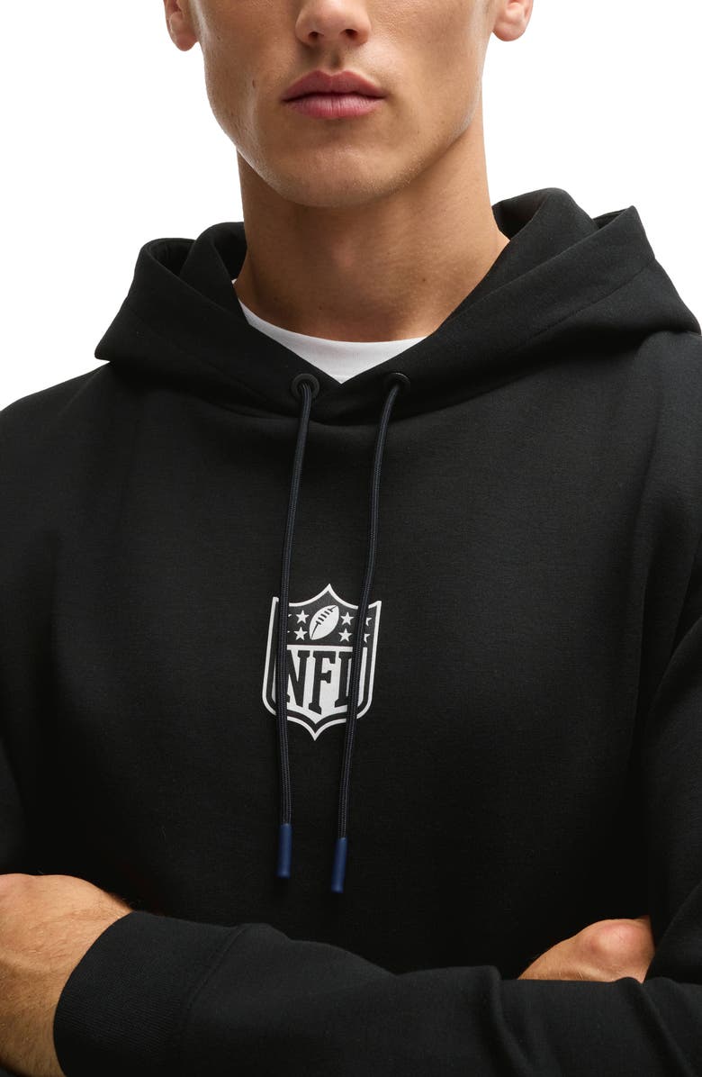 BOSS x NFL Woodson Graphic Hoodie, Alternate, color,