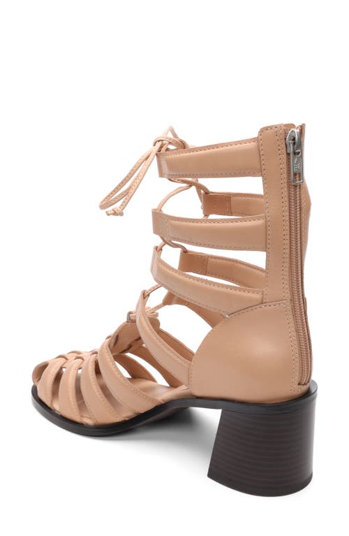 Ash Juvia Lace-up Gladiator Sandal In Animal Print