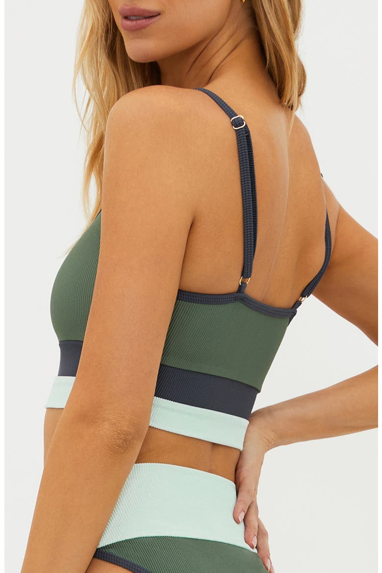 Eva Rib Colorblock Bikini Top, Alternate, color, PALM PARADISE COLORBLOCK