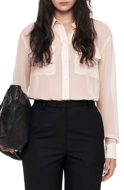 Maven Sheer Military Shirt