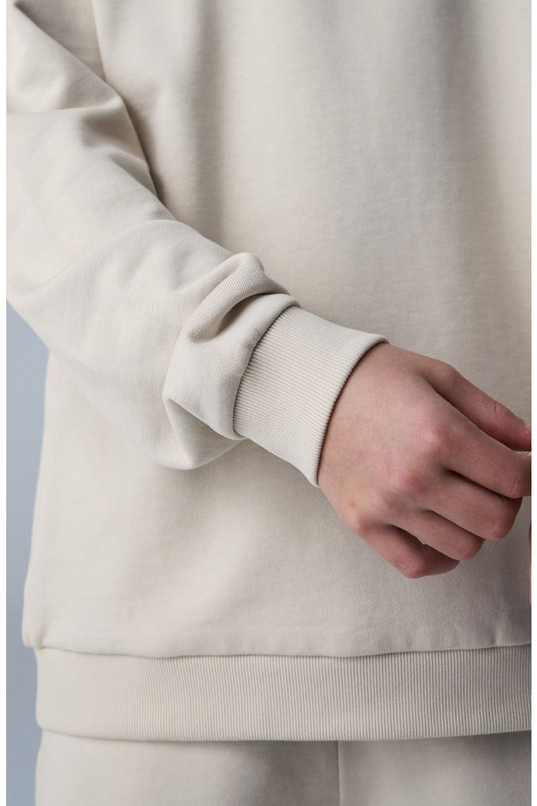 Kids' Underground Oversize Crewneck Sweatshirt, Alternate, color, NEUTRAL