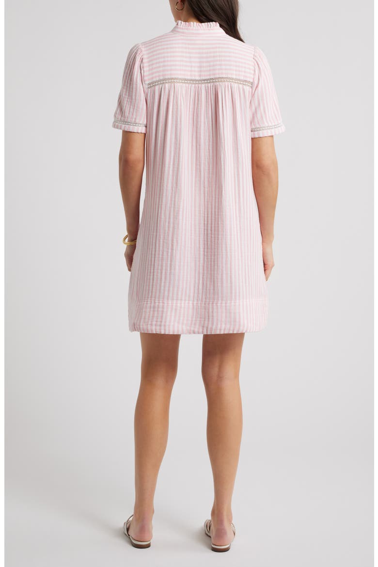 caslon embroidered dress CASLON EMBROIDERED SHIFT DRESS VNECK EXTRA SMALL XS