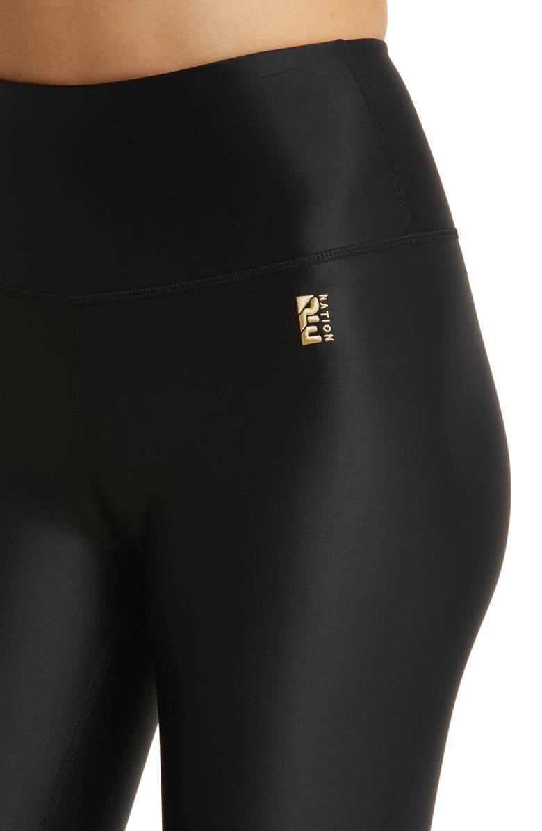 P.E Nation Alignment Pocket High Waist 7/8 Leggings, Alternate, color, 