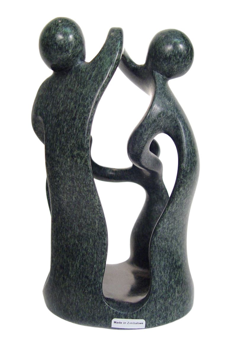 Dancing Family of 4, Alternate, color, Black