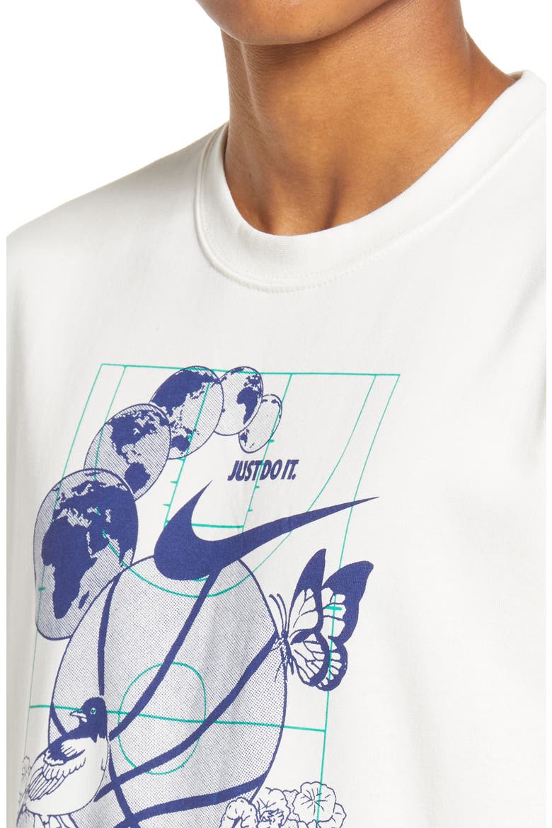 Basketball Graphic Tee, Alternate, color, PURE