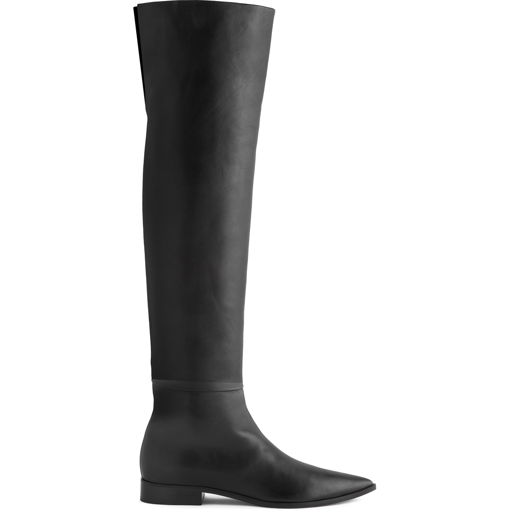 Neil J. Rodgers Bella Over The Knee Boot In Black