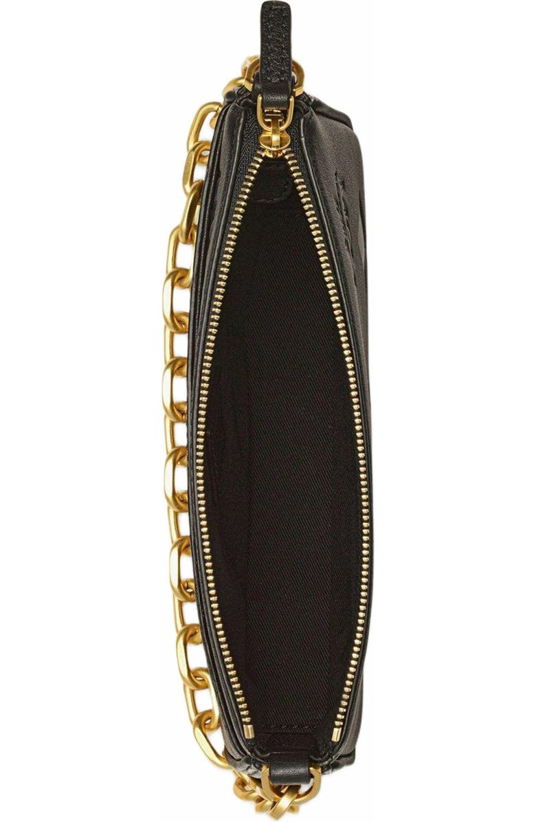 MCM Aren Chain Crossbody in Maxi Monogram Leather, Alternate, color, Black