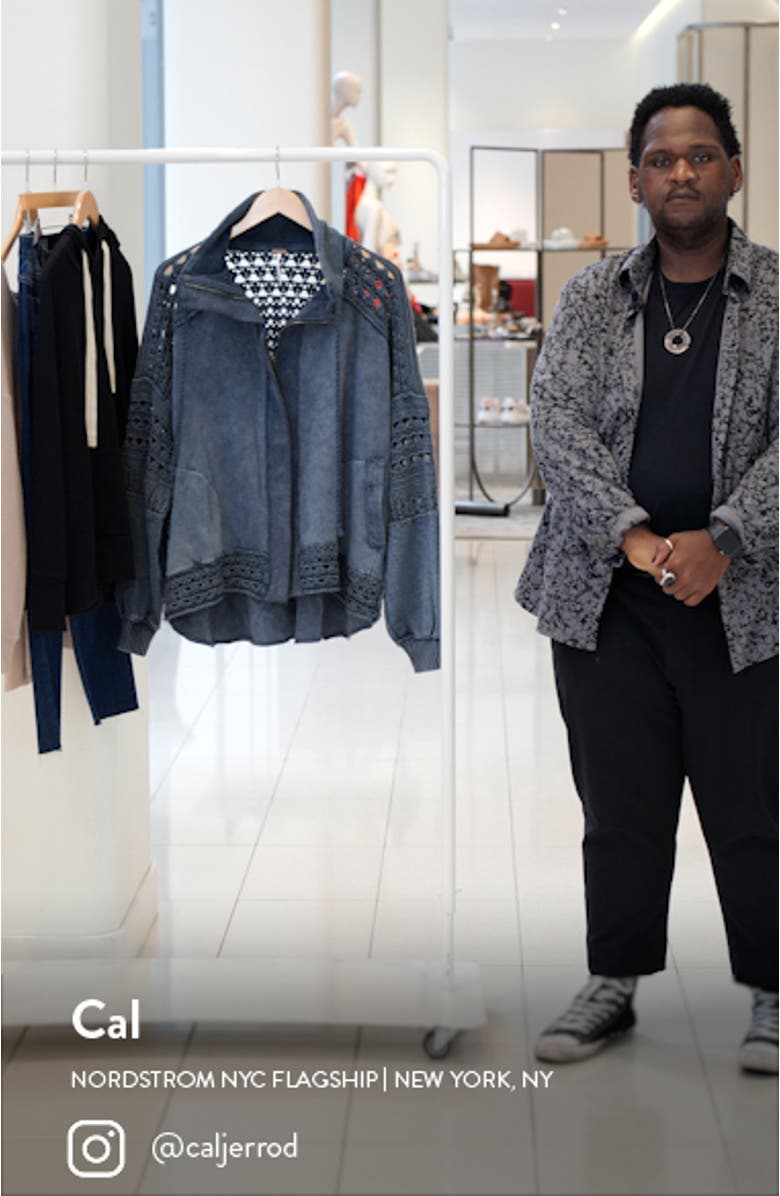 Dune Bug Zip-Up Cotton Cardigan, sales video thumbnail