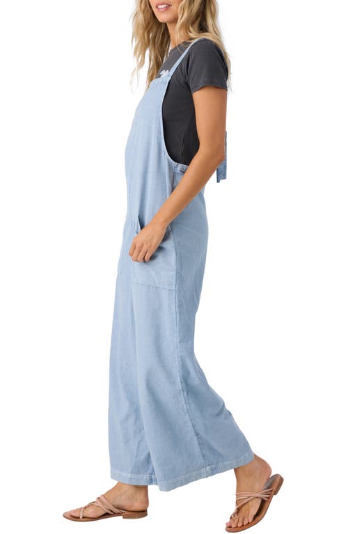 O'neill Juniors' Summerlin Wide-leg Jumpsuit In Blue