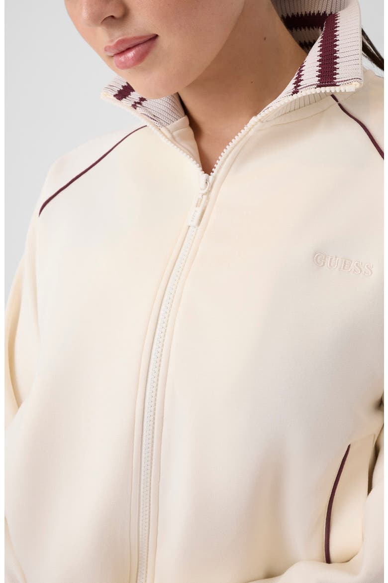 Sibilla Full Zip Sweatshirt, Alternate, color, VANILLA CREAM