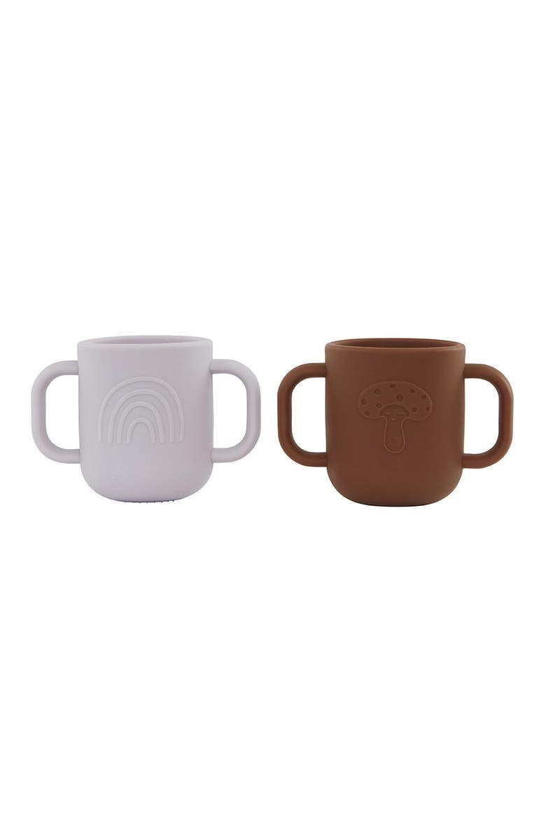 OYOY Kappu Cup - Pack of 2, Main, color, Lavender/Caramel