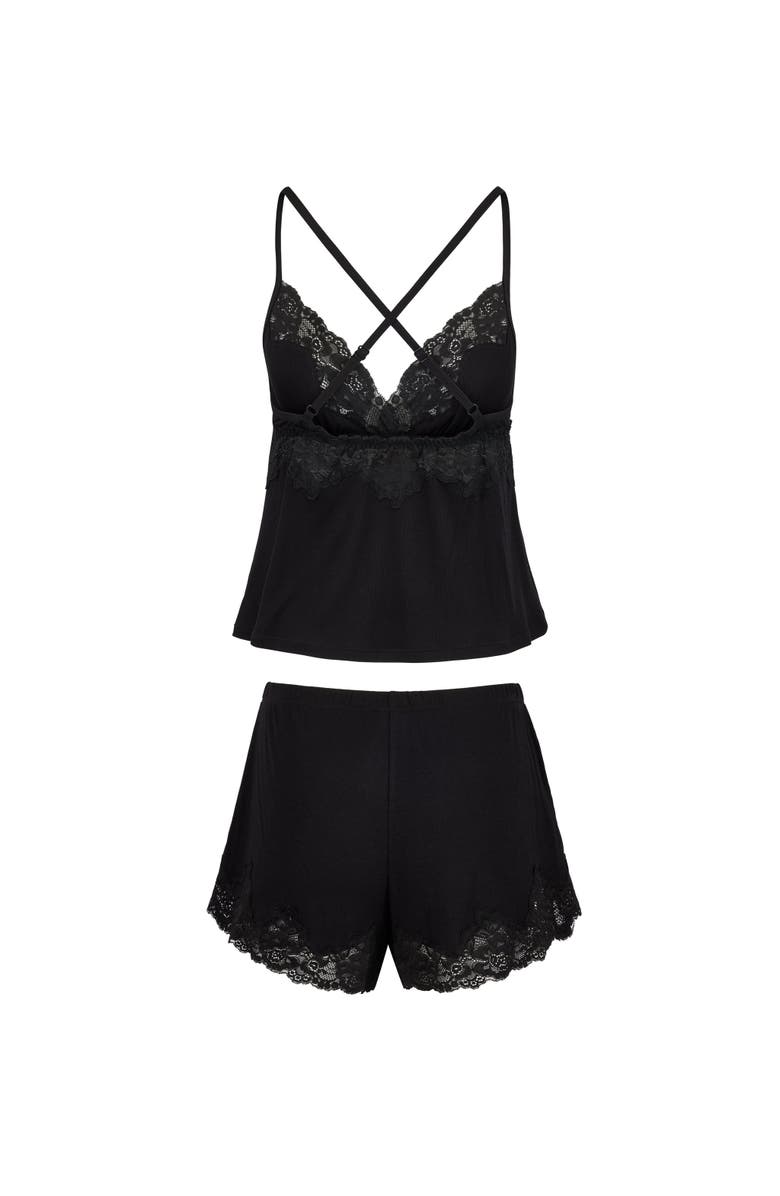 Adore Me Lora Pajama Cami & Shorts Set, Alternate, color, 